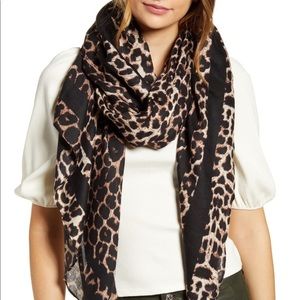 BP Leopard print scarf